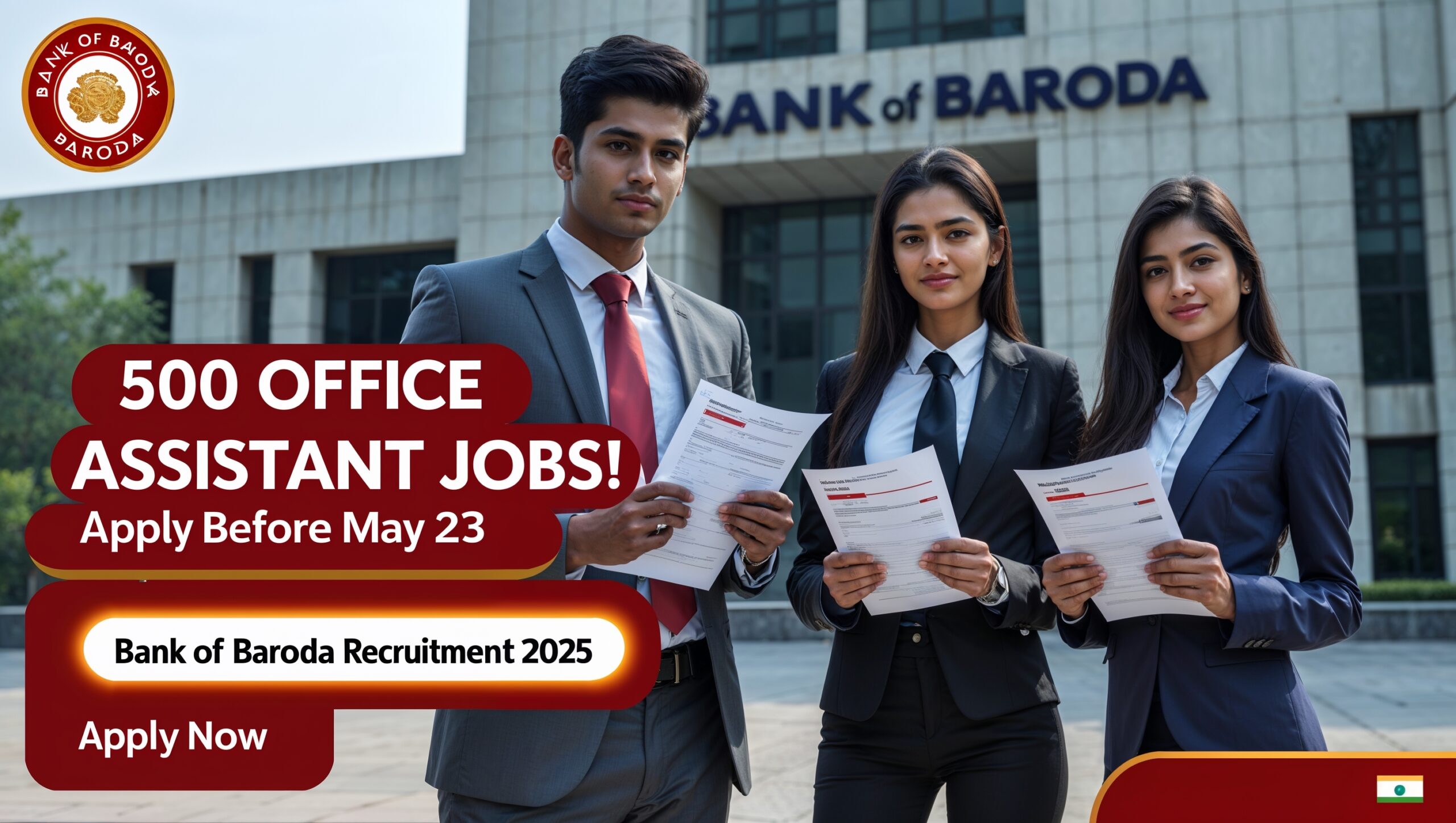 Bank of Baroda Office Assistant Recruitment 2025