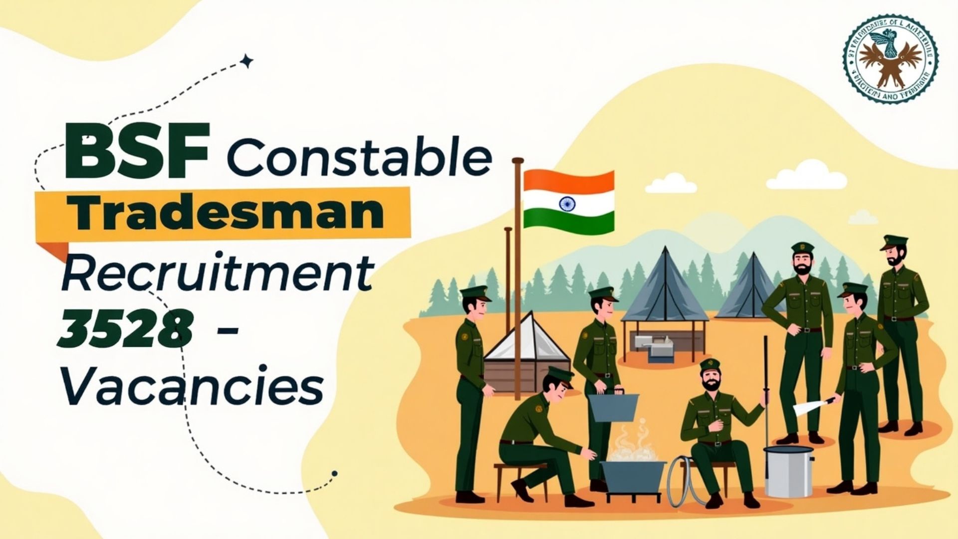 BSF Constable Tradesman Recruitment 2025