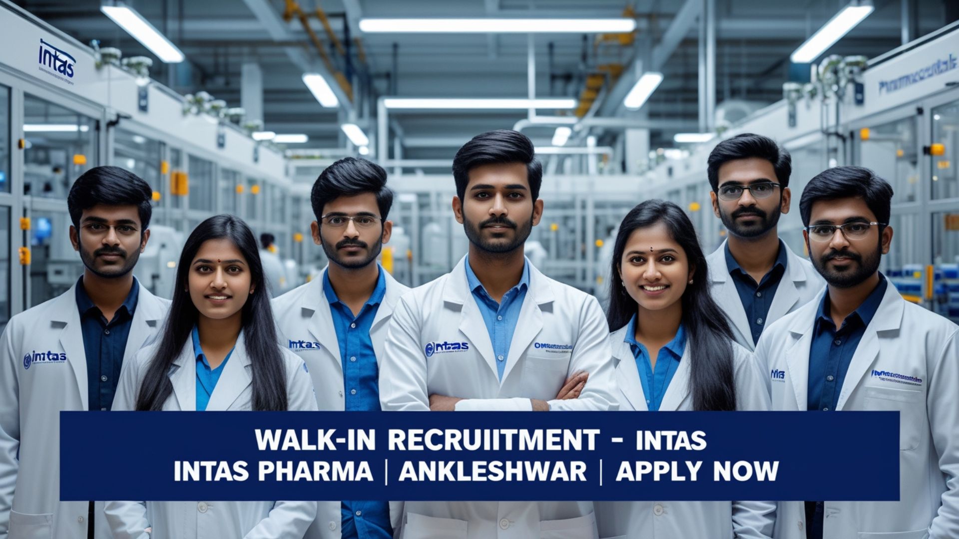 Walk-In Recruitment at Intas Pharmaceuticals Ankleshwar